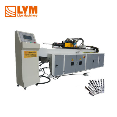 دستگاه سوراخ سوراخ کردن لوله هیدرولیک Servo Motor Feeding Rotaion برای لوله فولاد