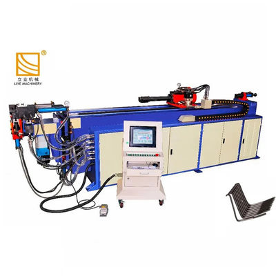 دستگاه خم کردن لوله مربع 2 محور CNC ، 16 - 76mm لوله خم کننده خودرو