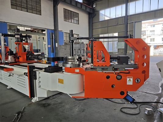 DW130CNC10A3S-T اتوماتیک CNC لوله لوله خم ماشین 5.5 اینچ لوله خم 10 محور با خم فشار